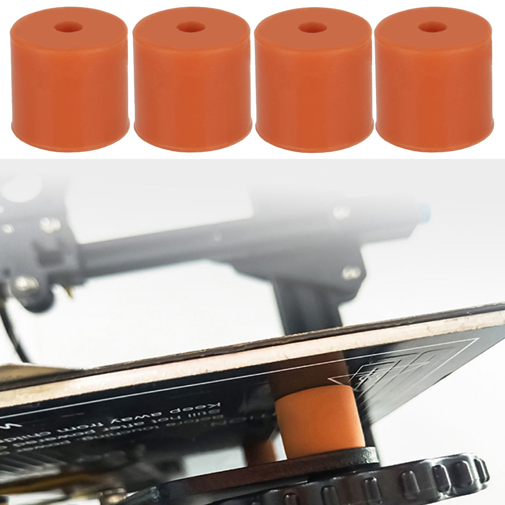 Silikon Slicer für Hohe Temperaturen Silikon Solide 4x18MM Heiz Bett Nivellierung für 3D Drucker