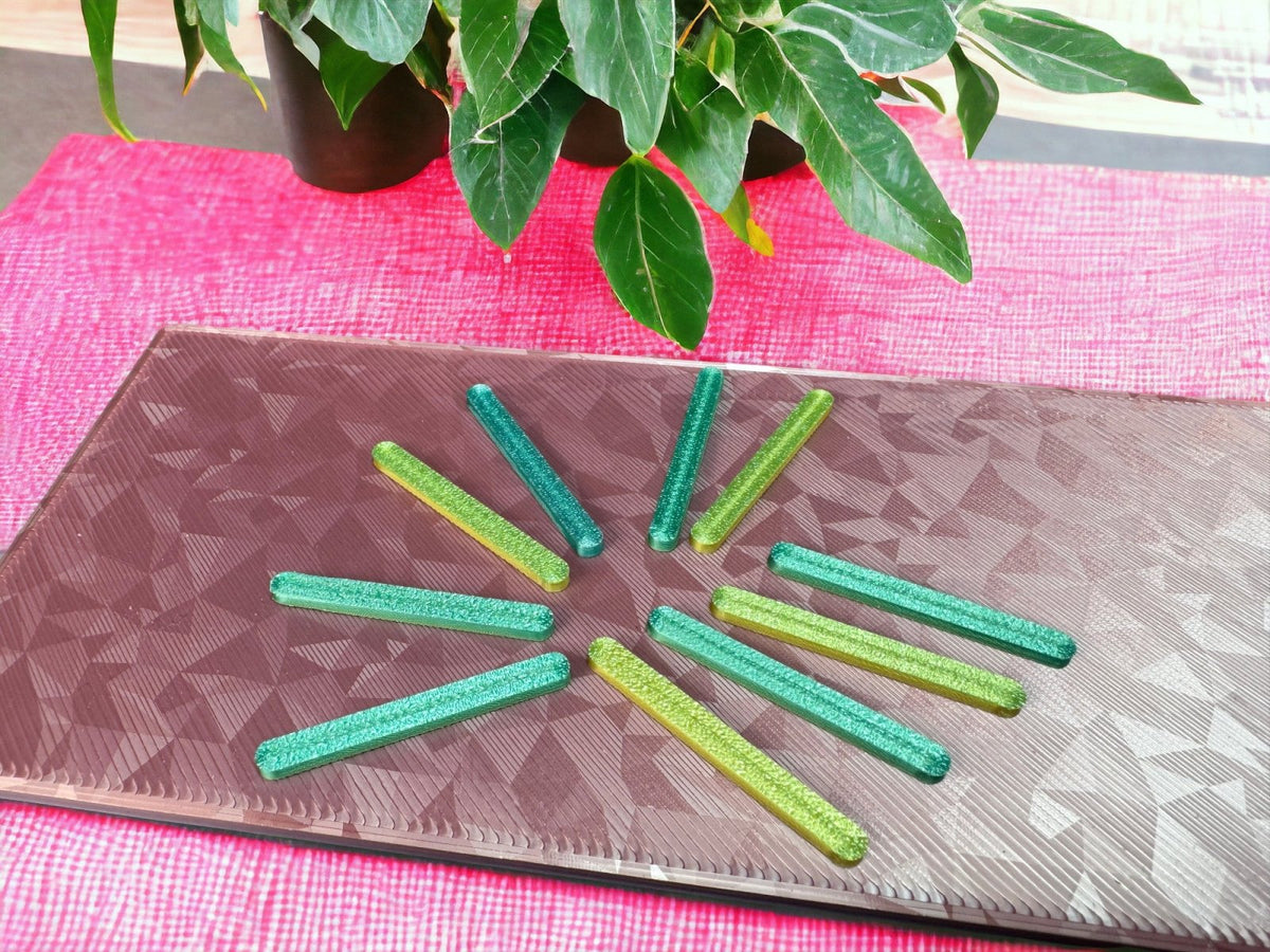 10 Eisstiele z.B.passend für Miniverse / Mini Brands in verschiedenen Farben - Printbay Oberberg