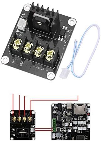 MOSFET 25A Modul RepRap-Heizbett Hochleistungs-3D-Drucker Steuerung