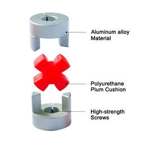 Wellenkupplung Flexibel  5/5 oder 5/8 CNC Schrittmotoren z.B. passend für  Anycubic, Prusa, Creality. Anet I3