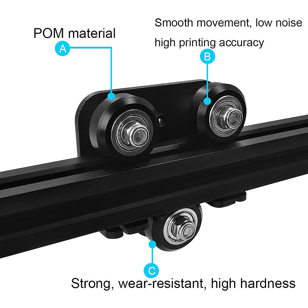 Extruder Platte / Träger 3D-Drucker z.B. passend für Ender 3, Pro, CR-10, CR-10S, S4, S5