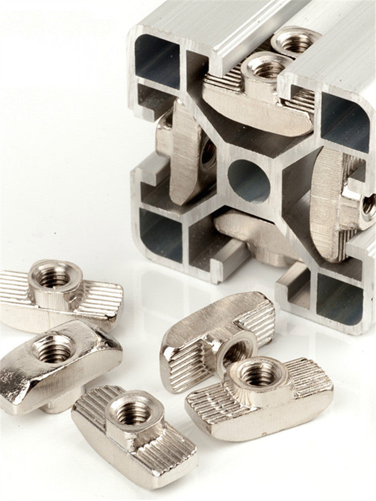 Nutenstein Hammermutter Nut 6 in M3 M4 M5 T-Nut gross & klein für Alu Profil