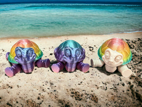 Flexible Schildkröte mit abnehmbarem Panzerdeckel