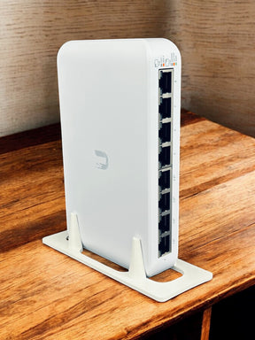 Wandhalterung oder Standhalterung z.B. passend für Ubiquiti UniFi USW-LITE-8-POE Switch