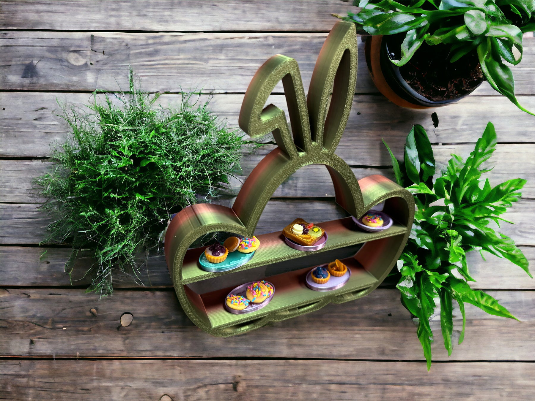 Ostereiregal V3 passend für Miniverse / Mini Brands in verschiedenen Farben