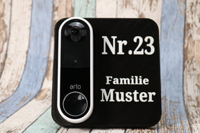 Halter für Ihre Arlo Doorbell –  Komplett Personalisierbar - Nachhaltig und Praktisch