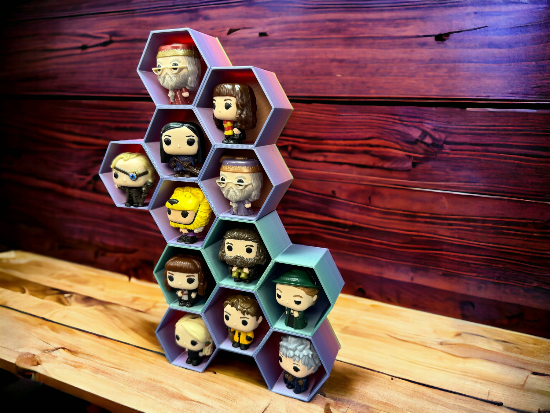 Funko Pop Kinder joy Pentagon Regal stapelbar in verschiedenen Farben