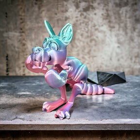 Flexibles Box Kängeruh - Natürliches Spielzeug aus nachhaltigem 3D-Druck