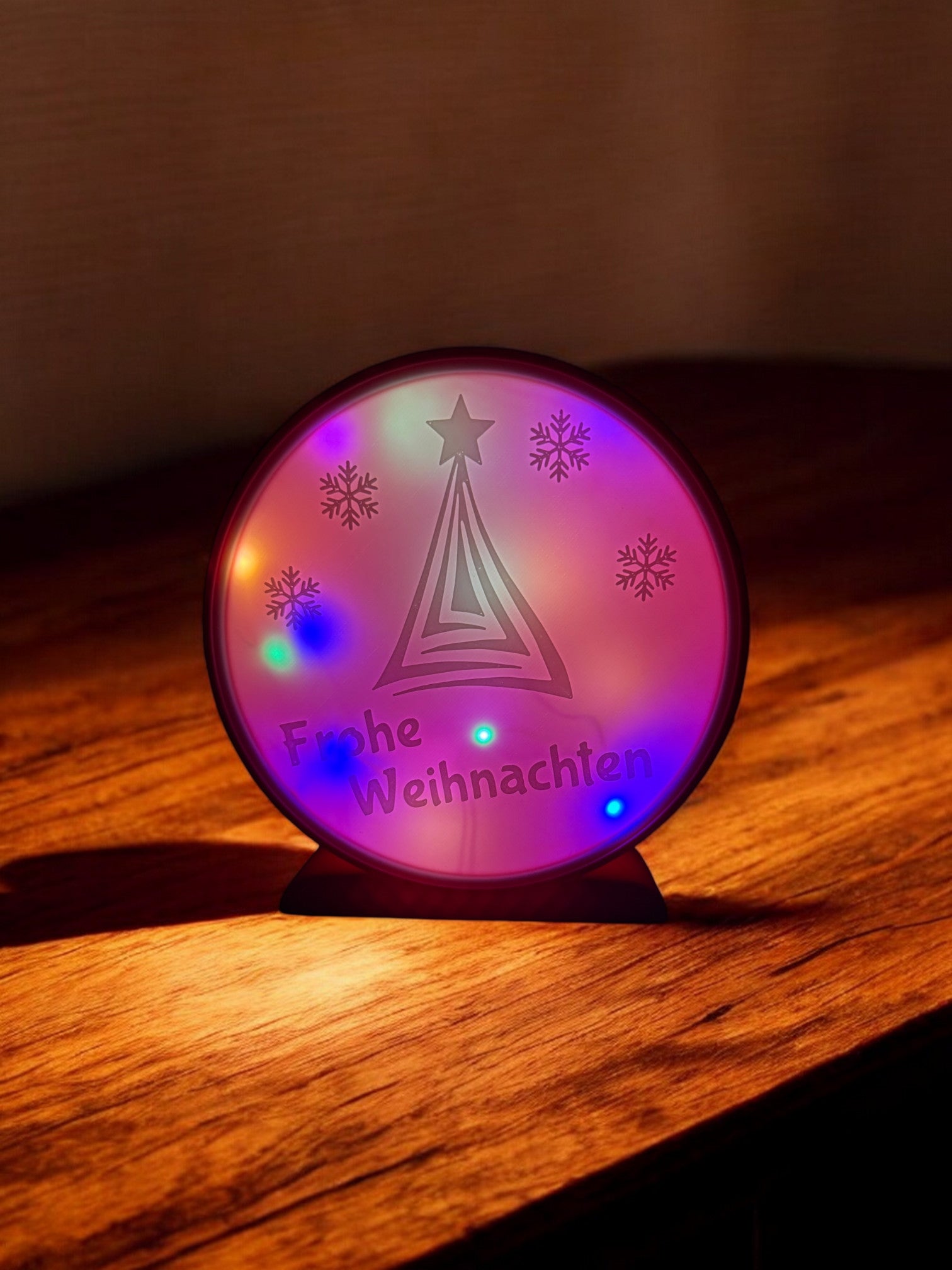 3D-gedruckte Lampe mit Wechselbaren Fronten – Kreativität trifft Design