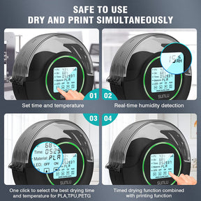 SUNLU S2 FilaDryer 3D Drucker Filament Trockner Aufbewahrungsbox