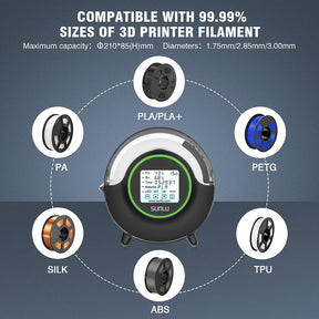 SUNLU S2 FilaDryer 3D Drucker Filament Trockner Aufbewahrungsbox