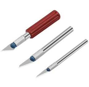 Skalpell Set | Bastelmesser | Schnitzmesser für 3D-Druck & Modellbau 13.Teilig