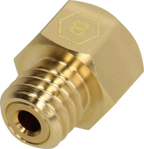 MK8 Düse Ruby Nozzle von Brozzl | z.B. passend für Creality Ender 3, Ender 3 Pro | 0,4mm-0,8mm