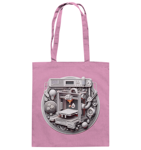 Praktische Tasche mit dem Design „3D Print“ – Der perfekte Begleiter für 3D-Druck-Enthusiasten - Baumwolltasche