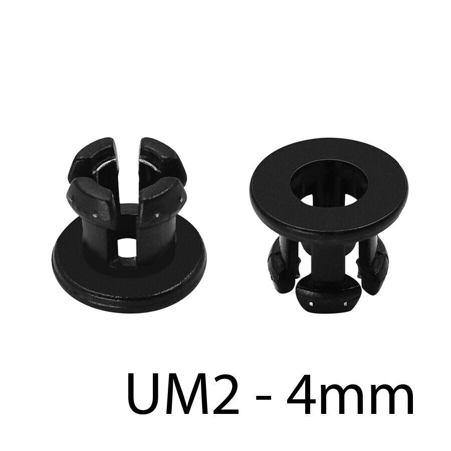 Bowden Tube Clip 4mm Ultimaker schwarz 2x Stück Push Fitting Pneumatik