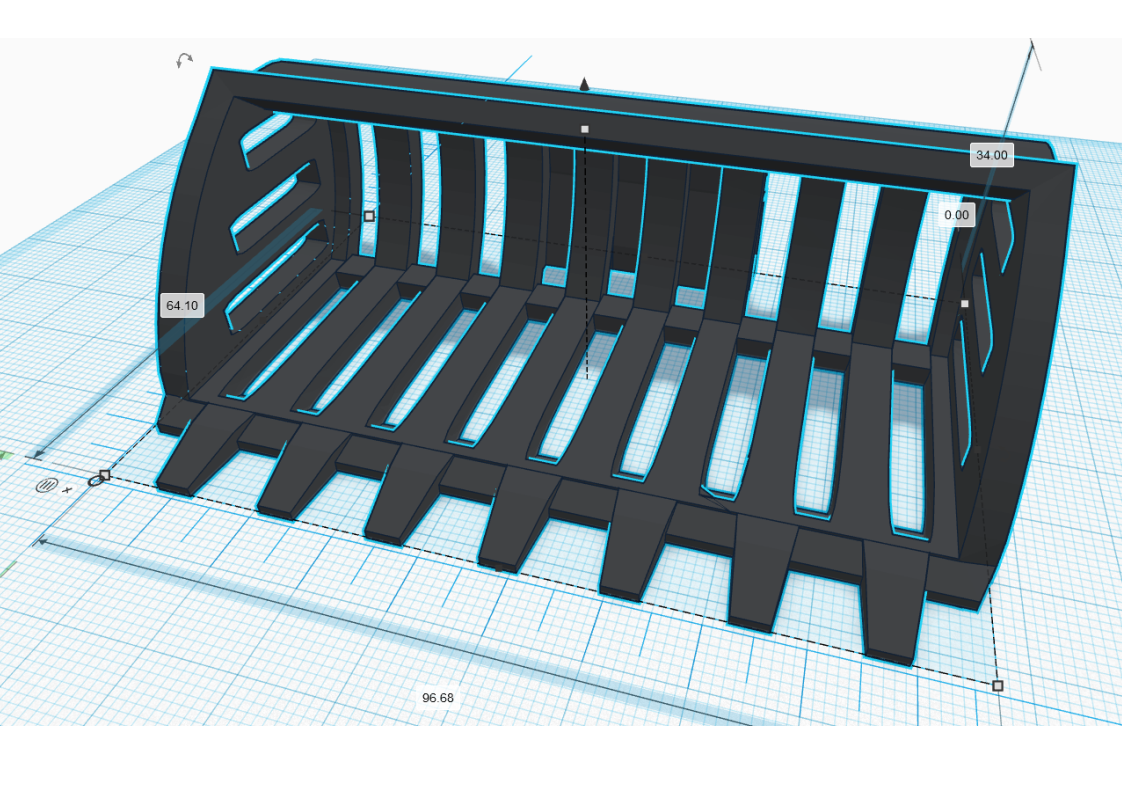 Traktor Großer Sortierlöffel Rübenschaufel  für z.B. Siku Control 6777 oder 6778