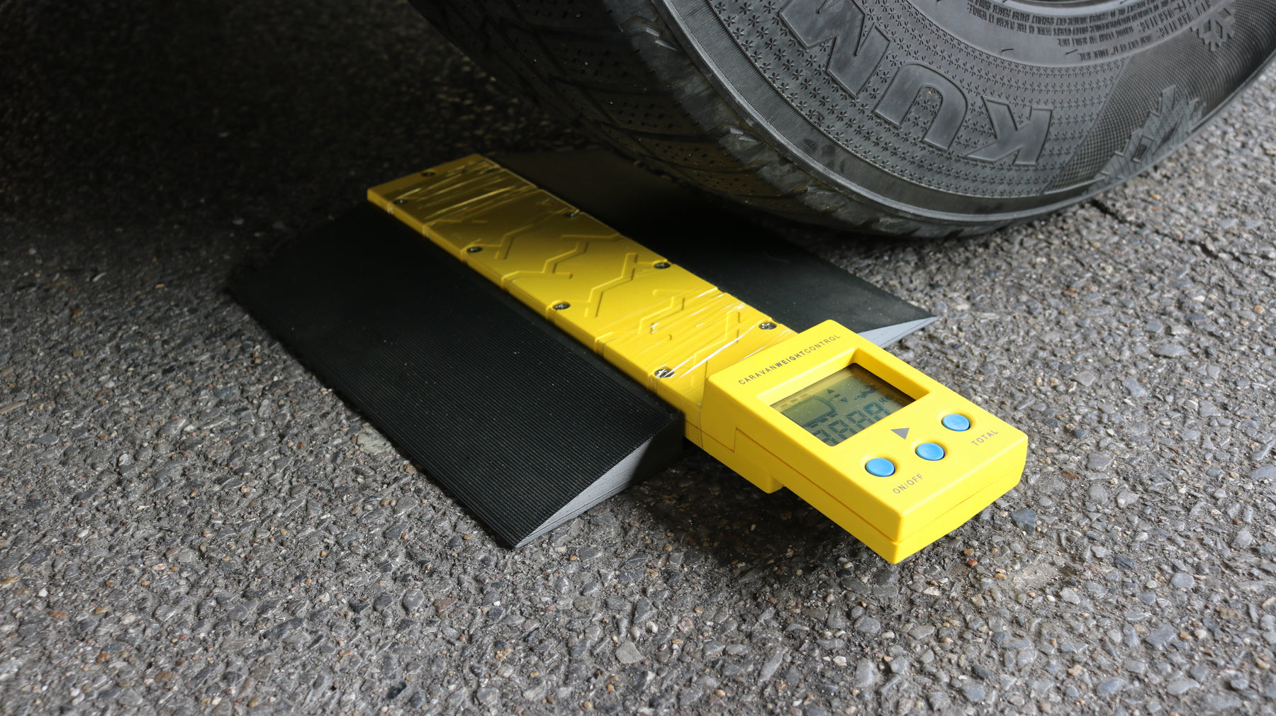 Auffahrrampe/Auffahrhilfe passend bei Reich CWC Waagen für Wohnwagen Waage / Wohnmobil Waagen