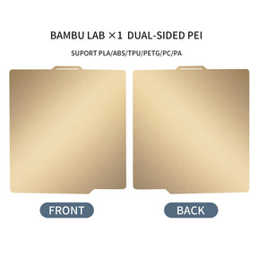 Bambu Lab X1-P1P-X1C-X13D Drucker Pei Platte 257*257 Doppel Seite Federstahlblech