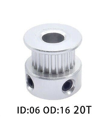 Riemenscheibe GT2  Pully Ritzel für 3D Drucker z.B. passend für Anycubic, Creality, Ender, Prusa, CNC Fräsen