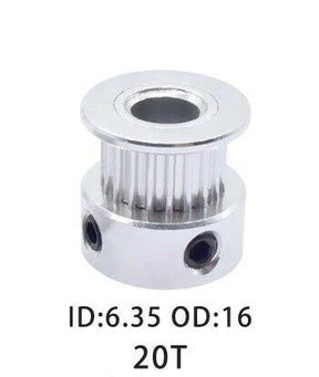 Riemenscheibe GT2  Pully Ritzel für 3D Drucker z.B. passend für Anycubic, Creality, Ender, Prusa, CNC Fräsen