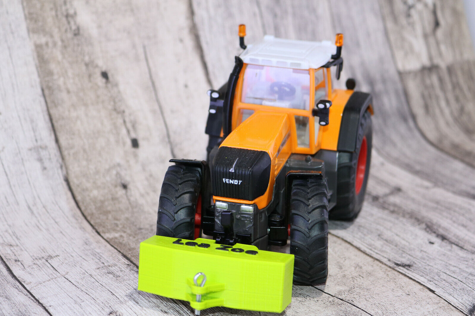 Front Gewicht mit individueller Namens Gravur 3D Druck passend für z.B. Siku Modelle 1:32